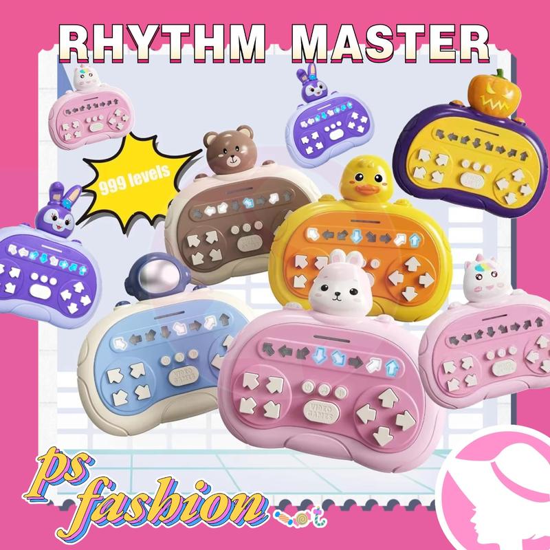 Rhythm Speed Push Game Console Finger Press Dancing Game Machine ...