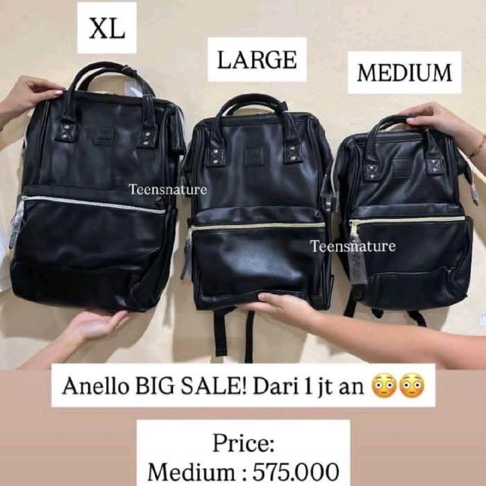 anello leather backpack medium Jual Anello Leather Laptop Backpack ORIGINAL - Marron, Medium 35 x 24 x 14  cm - Kota Administrasi Jakarta Timur - Teensnature