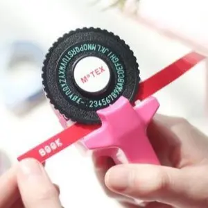 MOTEX Dymo Embossing Label Maker / Alat Cetak Label Timbul Manual / Embossing Label Maker MOTEX Dymo