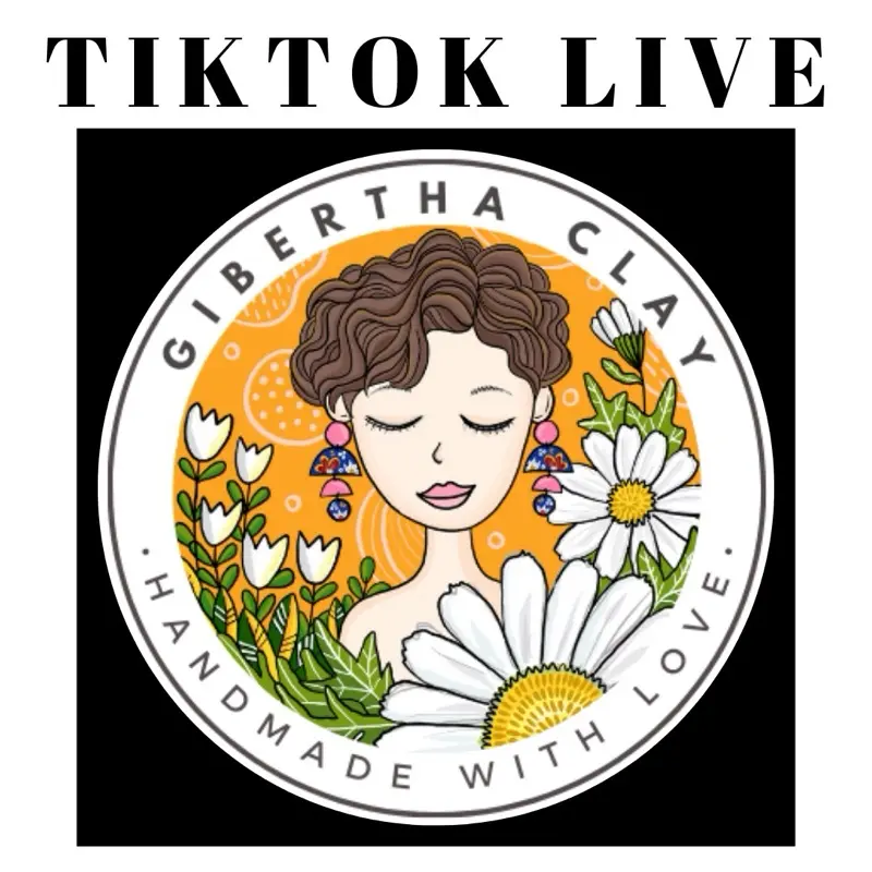 TIKTOK LIVE GIBERTHA - Anting Wanita Handmade Clay Earrings Female