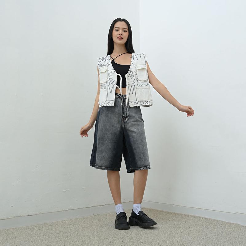 Byroo - Jacket Wanita Shishu vest Atasan Rompi 4