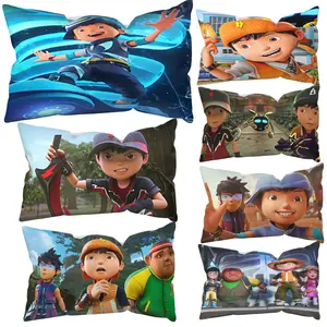 Bantal Tidur Anak Motif Kartun Ukuran 45x35 cm Motif Boboiboy
