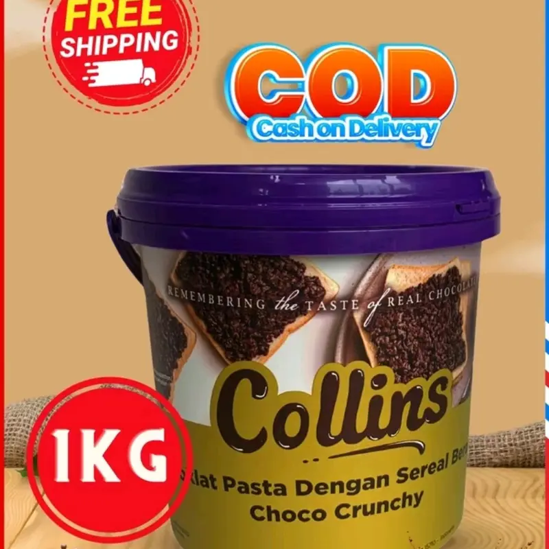 PALEMBANG - COLLINS DIPGLAZE 1 KG SEMUA RASA READY BANYAK Coklat Selai 1