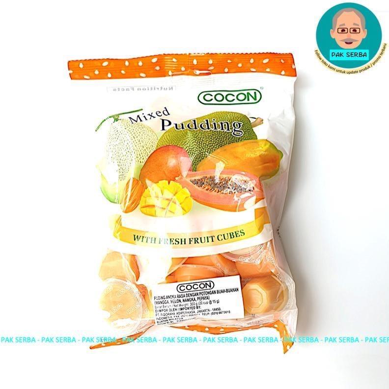 Cocon Mini Fruit Dices Pudding Mixed / Cocon Pudding - Shop | Tokopedia