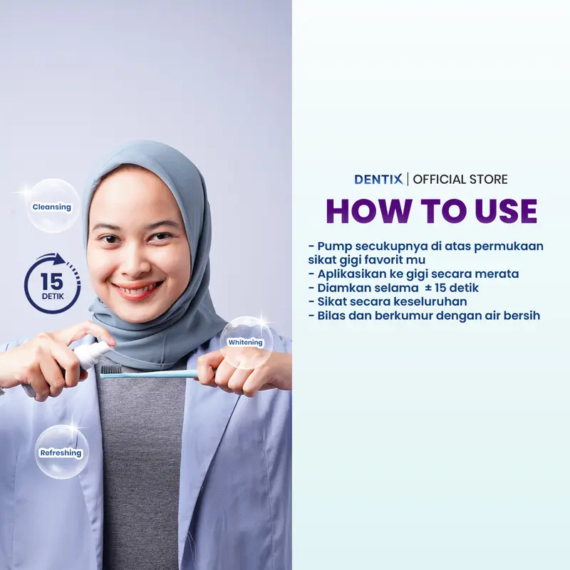 BUNDLING ACTIVE WHITENING PURPLE TOOHPASTE - UNTUK GIGI YANG KUNING 5