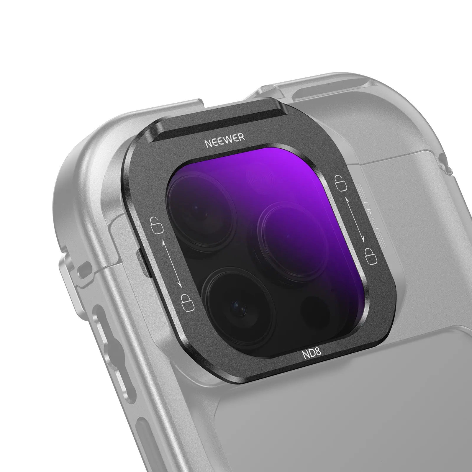 NEEWER ND8/ND16/ND32/ND64 Phone Lens Filter For iPhone PA073/PA074 Cage