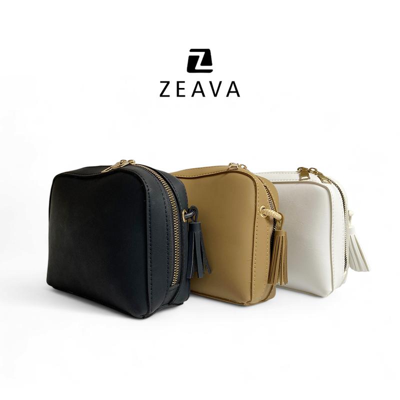 [ZEAVA] Alice Mini Slingbag - Tas Selempang Mini/Slingbag Fashion/Mini Pouch Wanita Hitam 2