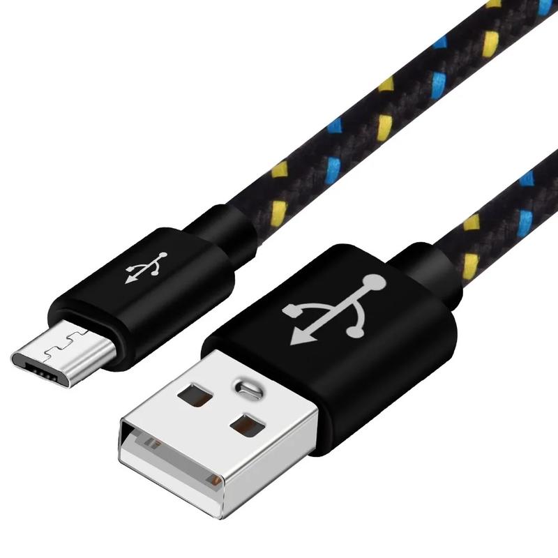 Cáp dữ liệu di động, USB sang Micro, sạc nhanh, chiều dài 1m / 2m / 3m, thích hợp cho Samsung, Huawei, Xiaomi, Redmi, Oppo, Vivo, máy tính bảng Android POCO Phụ Kiện Phone 7