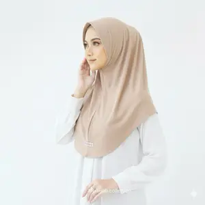 Bergo Daily Hijab Instant Size M Hijab Jersey Premium