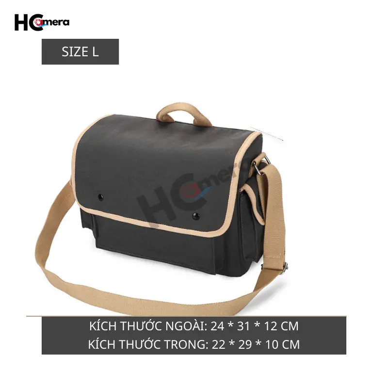 Túi Đựng Máy Ảnh, Ipad mini Cao Cấp HC48 Vải Canvas, Chống Sốc, Chống Thấm Nước - Bag - Camera 8