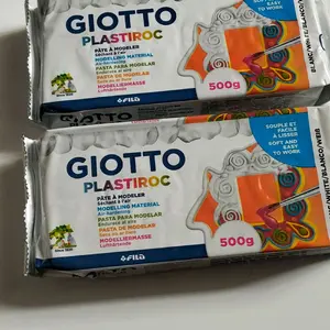 TANAH LIAT  GIOTO MODELLING CLAY 500 GRAM TANAH LIAT UNTUK PRAKARYA TANAH LIAT 1/2KG TANAH LIAT MURAH
