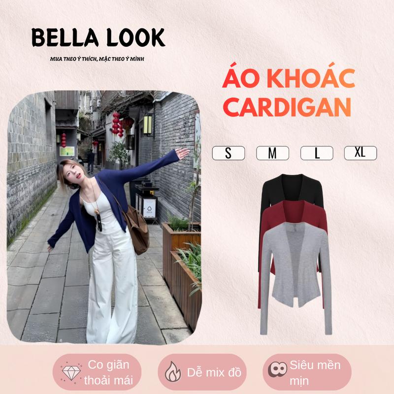 Áo Khoác Cardigan Dáng Dài Cao Cấp Sang Trọng Nàng Thơ BellaLook-903