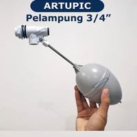 Gambar Pelampung Air 3per4 PVC 3 per 4 Floating Floater 3-4 inch dim dari Artupic Peralatan Peternakan Kota Tangerang Selatan 1 Tokopedia