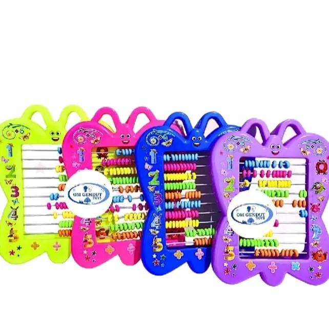 Sempoa abacus import 8025 mainan edukatif belajar berhitung