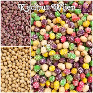 KECIPUT WIJEN BULAT | 500gr / 250gr | Snack Camilan Food Pedas Renyah Stik