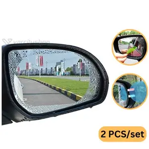 Kaca Film Besar Oval Anti Embun Pelindung Spion Mobil Car Anti Fog