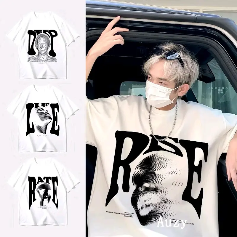 Mall | ORI AUZY Rise Mode Korea kaos pt T-shirt baju oversize t shirt distro 1
