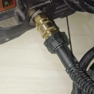 COD  Konektor M22 laki-laki & M22 wanita melepaskan cepat tekanan mesin cuci 1/4 wanita, m14 laki-laki benang cepat melepaskan pembersih Jet