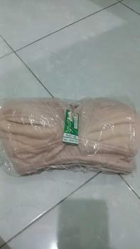 Product Review of 4pcs Bra Jumbo model Plum | Tanpa busa, tanpa kawat, cup jumbo, kait 2 from N**7 0