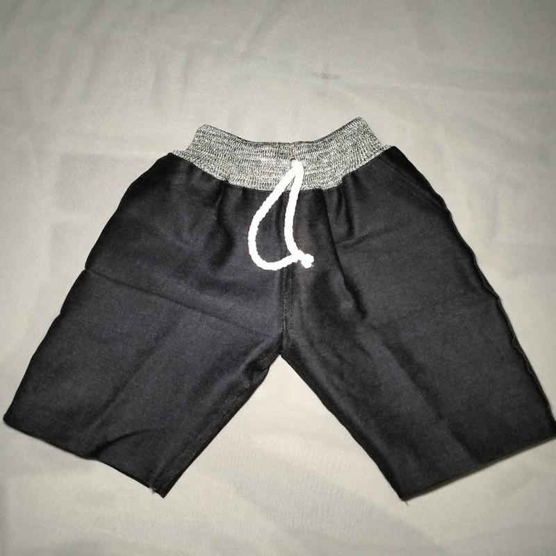 CELANA PENDEK ANAK BAHAN LEVIS JEANS RIP PINGGANG KARET//CELANA PENDEK ANAK 4