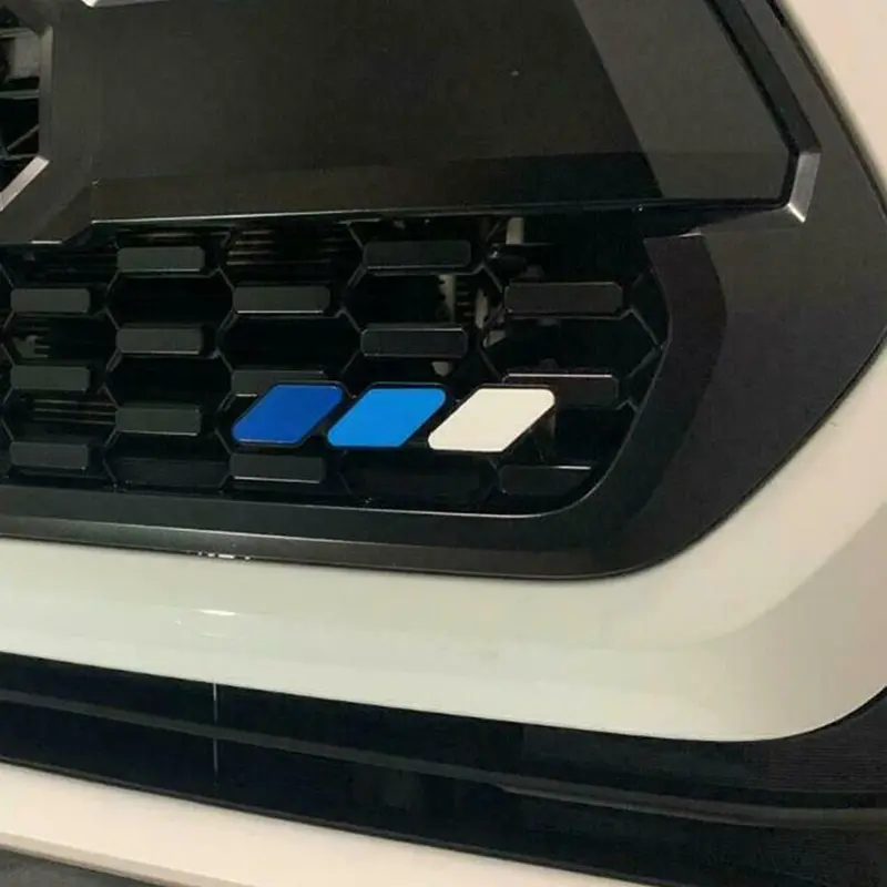 Biểu Tượng Huy Hiệu Lưới Tản Nhiệt, 3 Màu, Cho Toyota Tacoma, Tundra, 4Runner, TRD, Highlande, Rav4, CHR, Dải, Đầu Vào Khí, Phụ Kiện Ô Tô 5