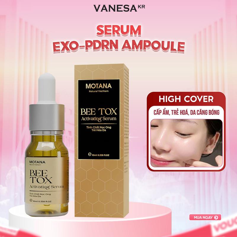 Product Introduction of Serum nọc ong Motana tinh chất cấp ẩm trẻ hóa da căng bóng 10ml 3