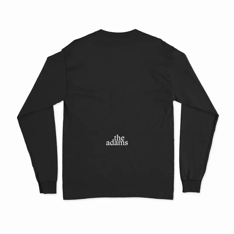 Longsleeve The Adams - Cover Album LS Black 1
