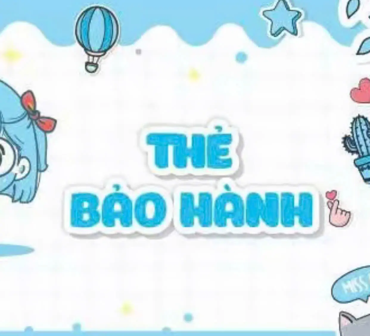 THẺ BẢO HÀNH ,THƯ CẢM ƠN ,TÚI ĐỰNG HÀNG , QUÀ TẶNG - 1