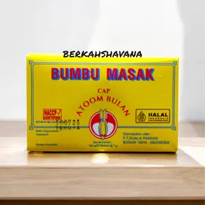 BUMBU MASAK PENYEDAP CAP ATOM BULAN SACHET (@7GR X 20)