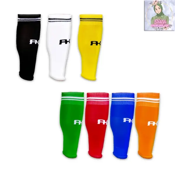 Kaos Kaki Sambung Bola Futsal Leg Sleeve Calf Sleeve ADISOX LINING L1 Nilon 0