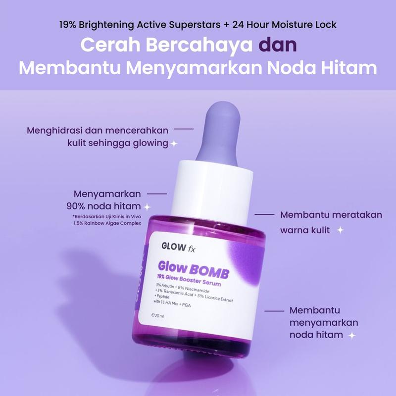 [Glass Skin Bundle] - GLOW FX - 17% Total Acids CeraCapsule Peeling Solution - Serum Exfoliasi Wajah Mengandung Glycolic Acid Untuk Mencerahkan dan Menghaluskan Wajah 5