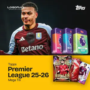⁠Topps Premier League Premium Trading Cards Debut Edition (Mega Tin)