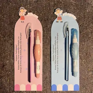 Souvenir custom alat tulis || pulpen & Tipex Sekolah