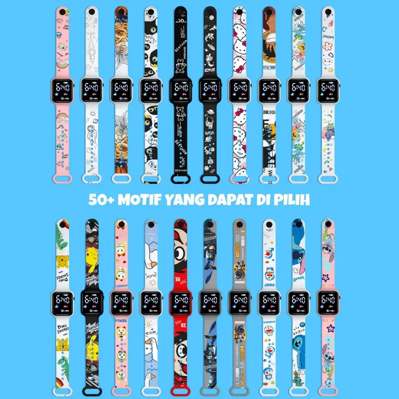 Jam tangan anak Lucu Karakter Sanrio- Jam Tangan Digital Sanrio - zansen 6