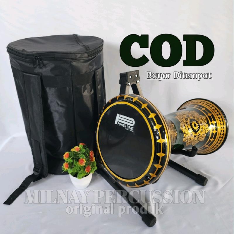 Darbuka size 8 inci Motif NU Bonus kunci L. Aluminium 0