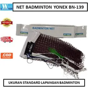 NET JARING BADMINTON BULTANGKIS YONEX BN 139 Bulutangkis Raket racket alat  latihan  bulu  tangkis