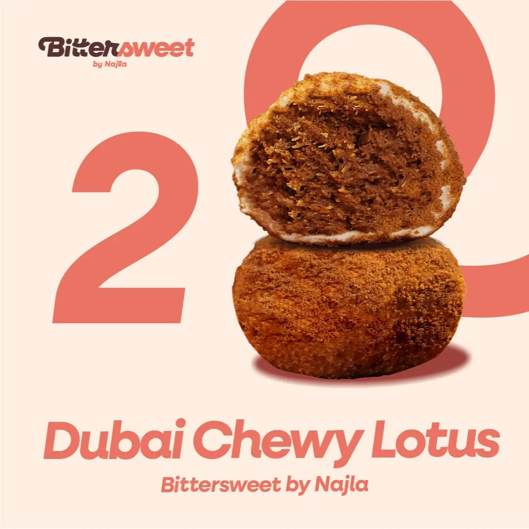 2 Pcs Dubai Chewy Lotus ( New )