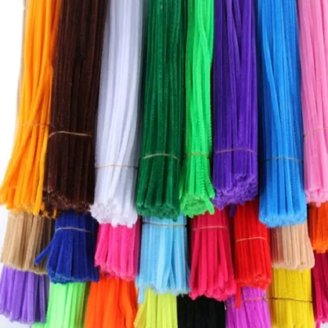 KAWAT BULU 5 warna pilih suka-suka isi 100 pcs kerajinan tangan free lem tembak