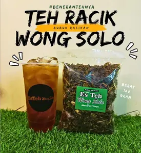 Teh Racik Wong Solo Asli Dari Kota Solo TEH RACIK WONG SOLO  Racikan Wangi Kentel Aroma Kuat Cocok Untuk Penjual Esteh Jumbo