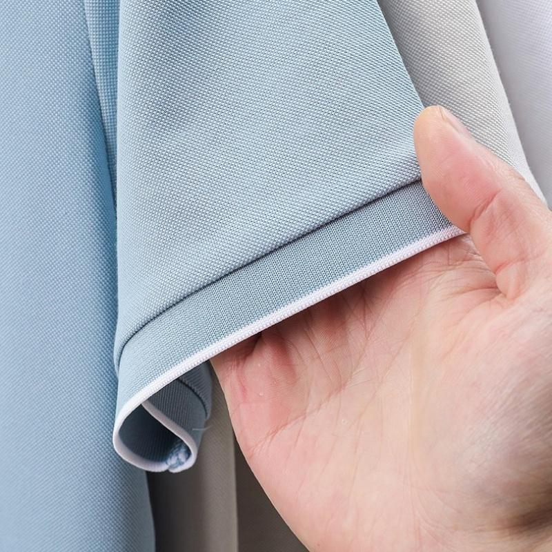 Polo Shirt Pria kaos kerah pria lengan pendek Polo Zipper Pria kaos polo bordir