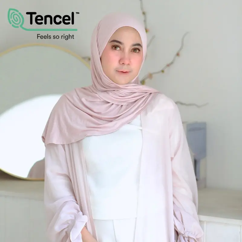 [Live] EcoLuxe Soft Rayon TENCEL | Segitiga Oval Instan Premium 0