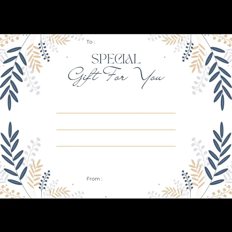 Kartu Ucapan - Special gift card 3