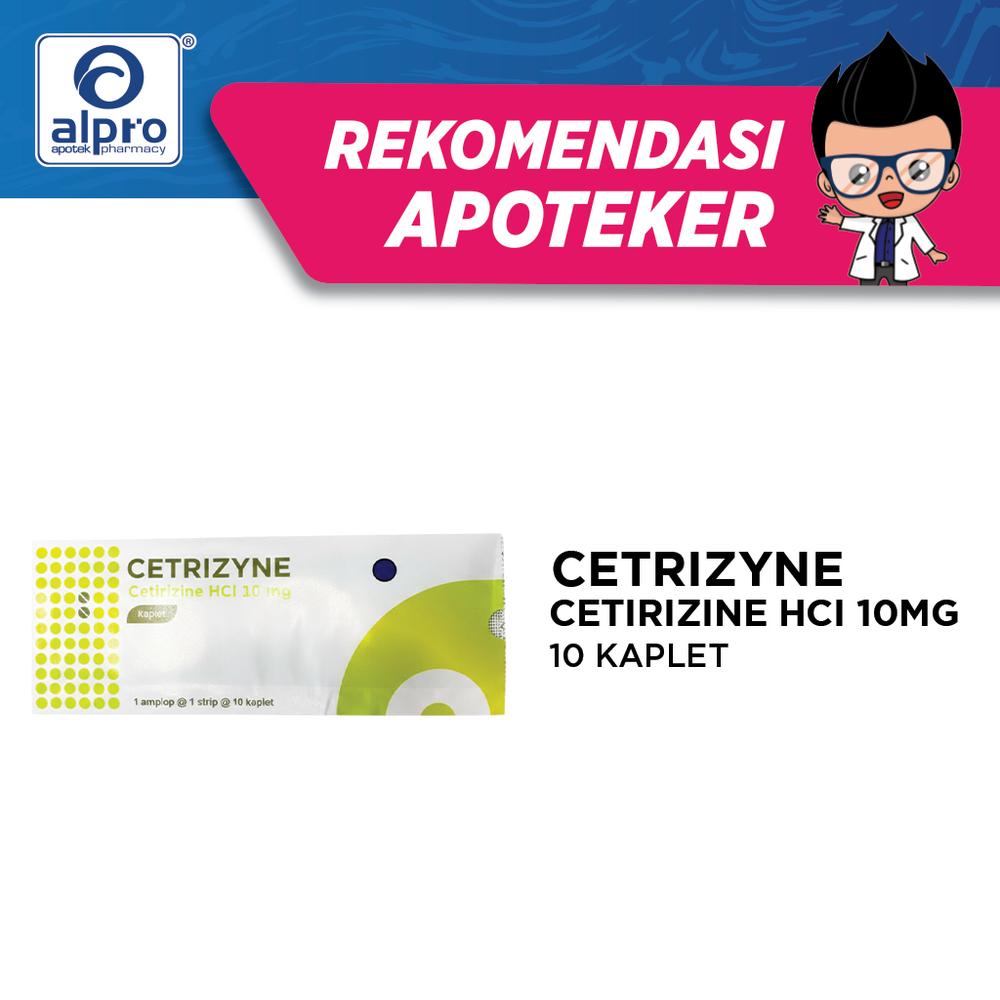 Cetrizyne 10Mg 1 Strip 10 Tablet