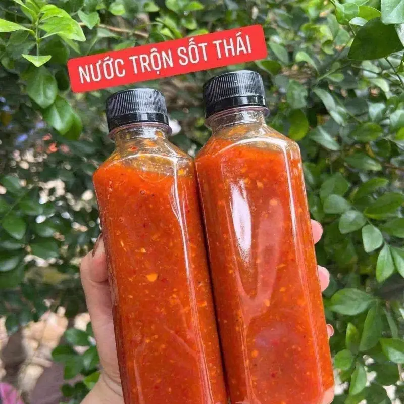 Sốt thái trộn chân gà nhà làm ( trộn chân gà , tai heo, ăn lẩu v.v...)