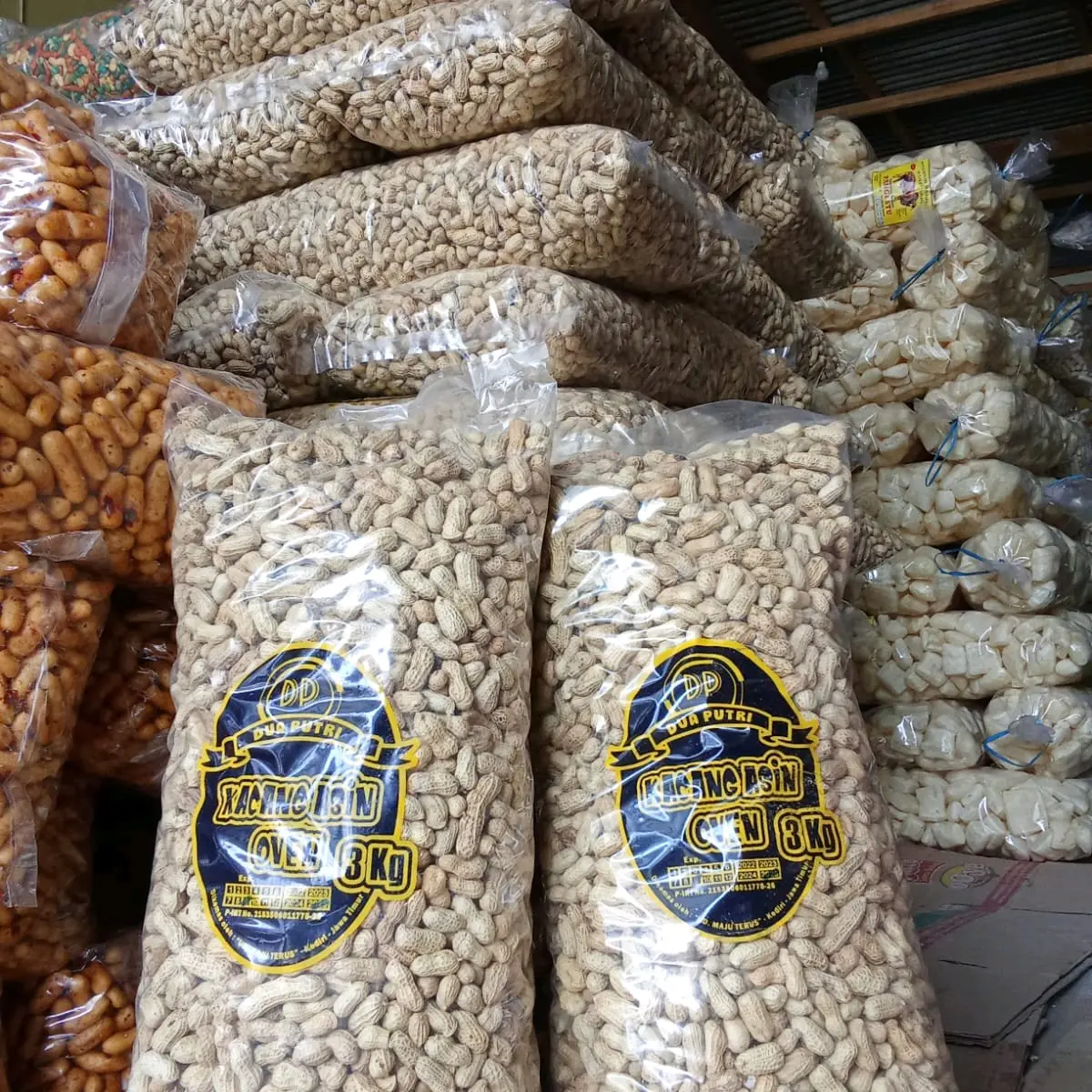 kacang kulit oven asin seperti kacang garuda