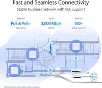 Gambar Asus EBA63ExpertWiFi AX3000 Dual-Band WiFi 6 (802.11ax) PoE Access Point EBA 63 dari Officiall Brands Kota Administrasi Jakarta Barat 2 Tokopedia