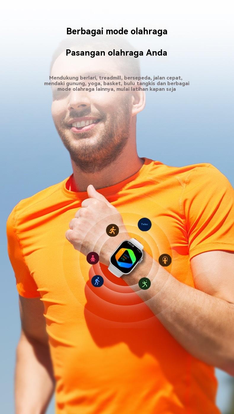 【Panggilan Bluetooth】Jam Tangan Pintar S12 - Dukung Panggilan Bluetooth, Tanpa Keluarkan HP, Layar HD, Multi Mode Olahraga: Lari/Bersepeda/Bola/Mendaki/Yoga, Monitor Detak Jantung, Tren 【Panggilan Bluetooth】Jam Tangan Pintar S12 - Dukung Panggilan Bluetooth, Tanpa Keluarkan HP, Layar HD, Multi Mode Olahraga: Lari/Bersepeda/Bola/Mendaki/Yoga, Monitor Detak Jantung, Tren