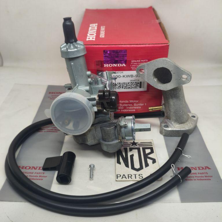 Honda Karburator KWB + Intake Manipol Manipul untuk Honda Blade 110 Old Revo Absolute Lama Revo Fit Karbu Original Honda Karburator KWB + Intake Manipol Manipul untuk Honda Blade 110 Old Revo Absolute Lama Revo Fit Karbu Original