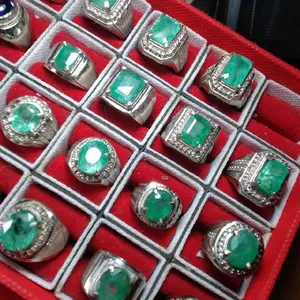 cincin akik zamrud colombia