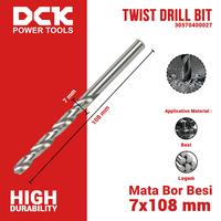 Gambar DCK Twist Drill Bit / Mata Bor Besi 6, 7, 8, 9, 10, 11, 12, 13 mm dari DCK Power Tools Indonesia Kota Administrasi Jakarta Barat 4 Tokopedia
